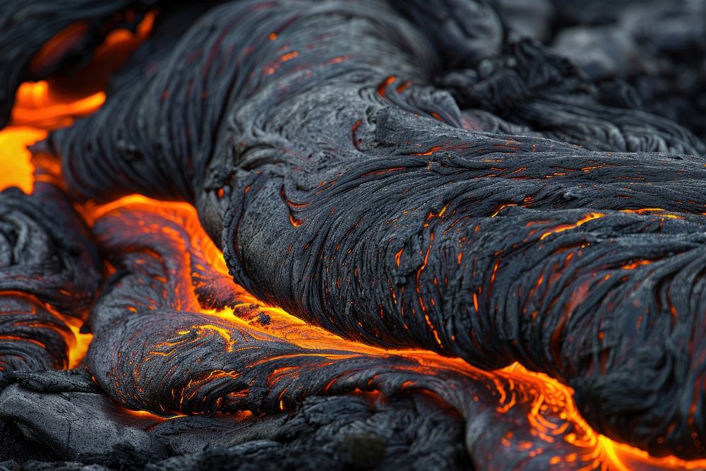 Lava lava mountain outdoors.