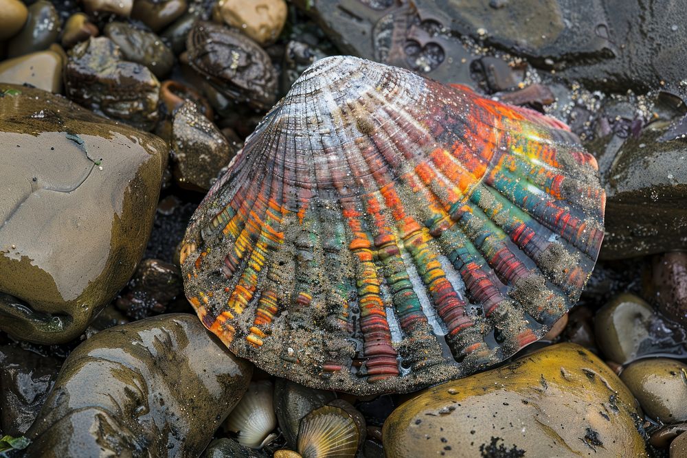 Limpet Shell invertebrate ammunition seashell.