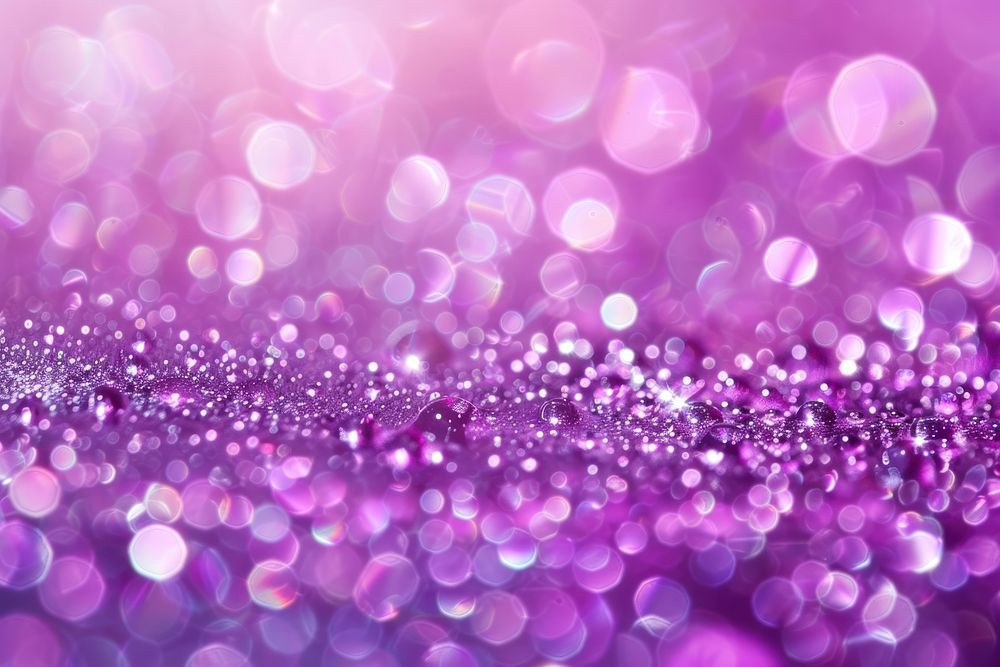 Perfume Drop glitter purple.