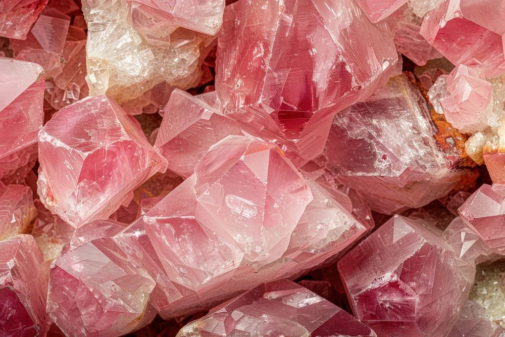 Rose Quartz Crystal crystal quartz mineral.