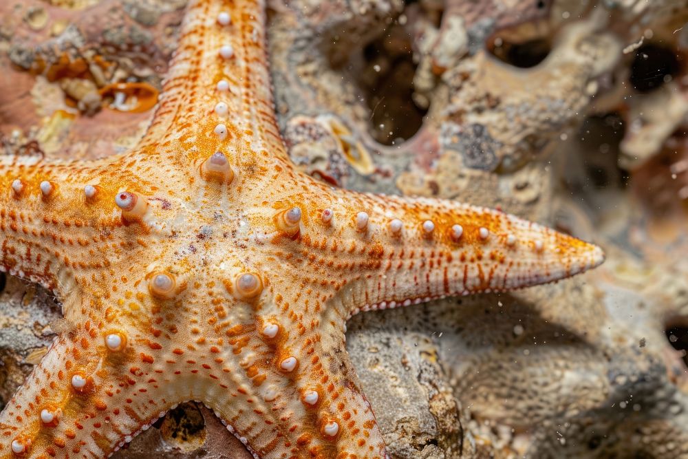 Starfish Shell starfish invertebrate reptile.