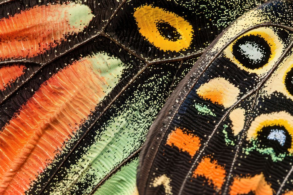 Sunset Moth Butterfly wing butterfly invertebrate monarch.