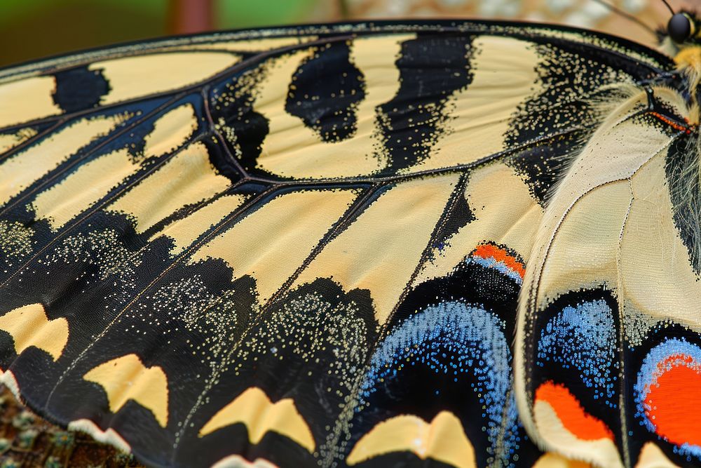 Swallowtail Butterfly wing butterfly invertebrate football.