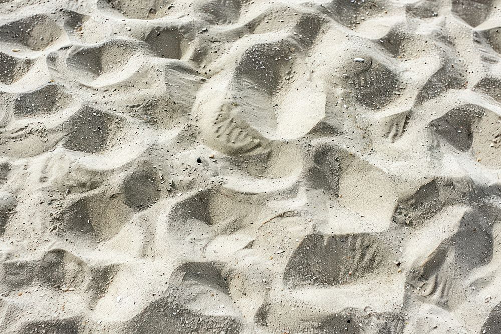 Sand Beach texture sand footprint outdoors.