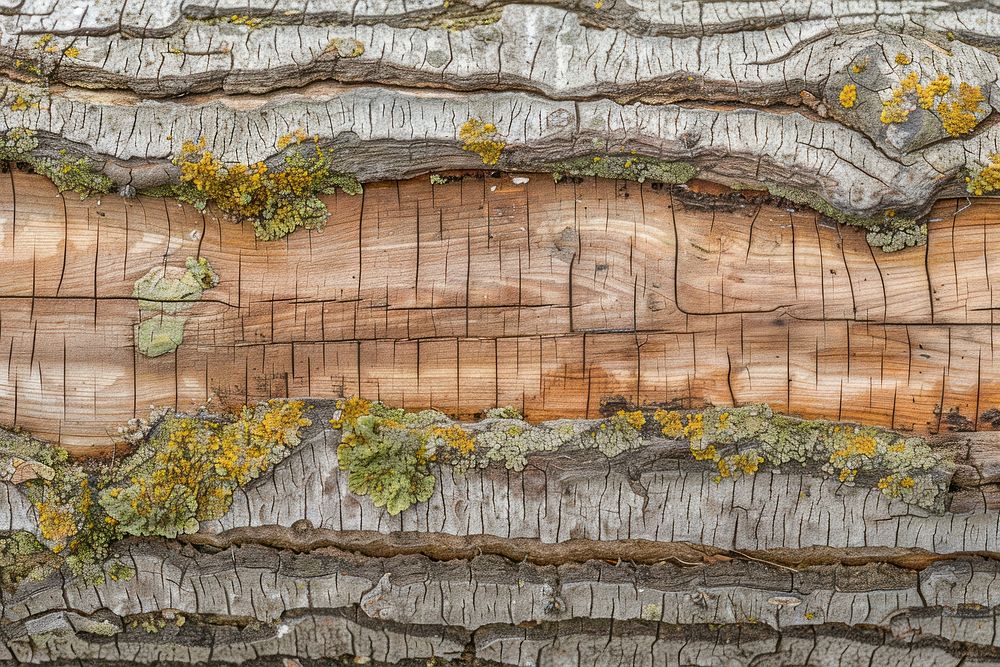 Spruce Tree Trunk wood termite damage home damage.