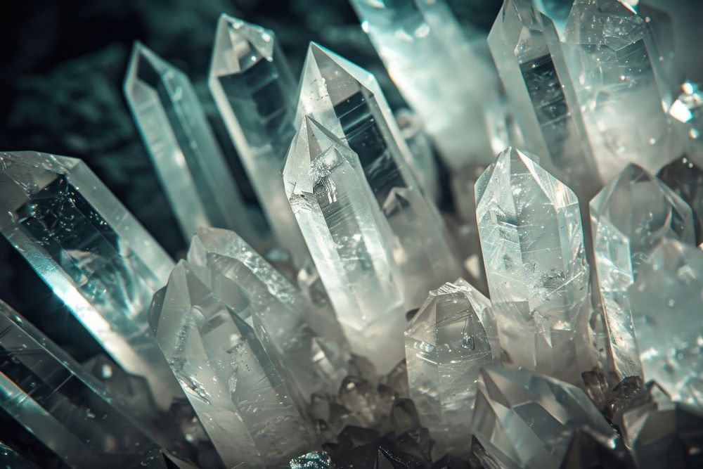 Tourmalinated Quartz Crystal crystal quartz mineral.