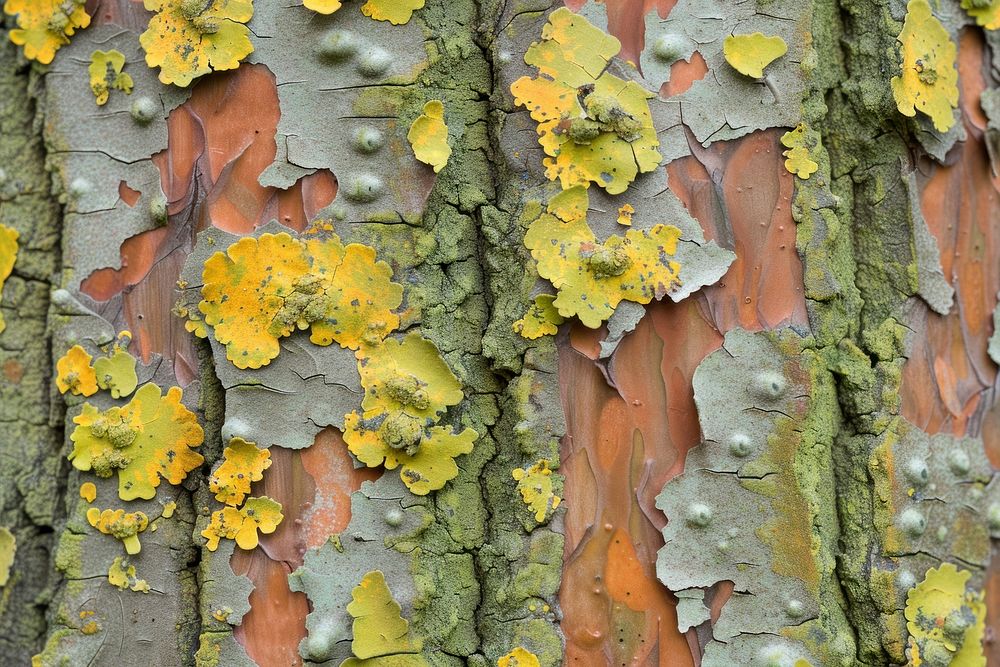 Tree trunk texture corrosion plant leaf.