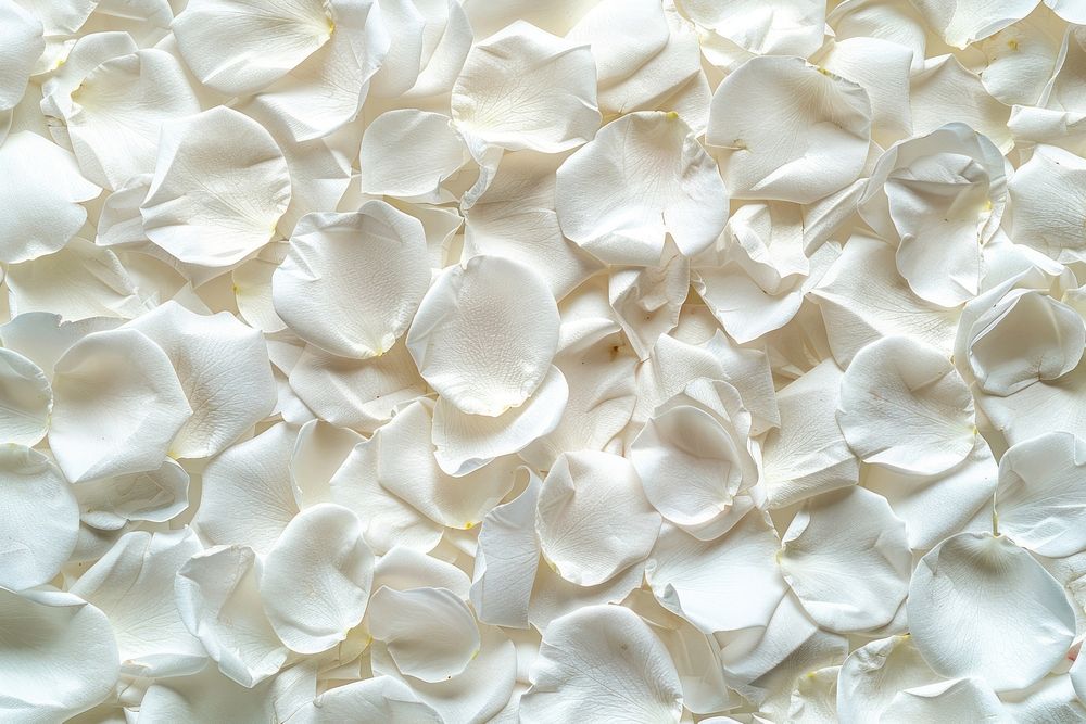 White Rose petals rose blossom flower.