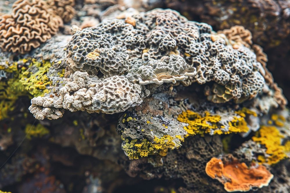 Wreck Coral outdoors mushroom reptile.
