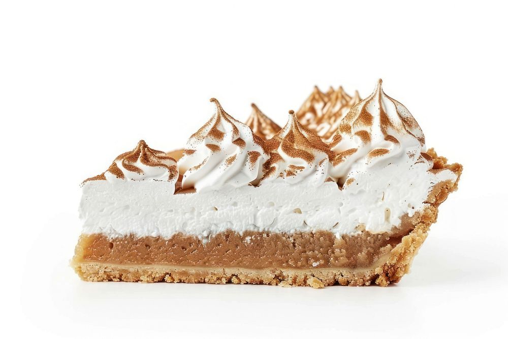 Meringue pie cheesecake dessert cream.