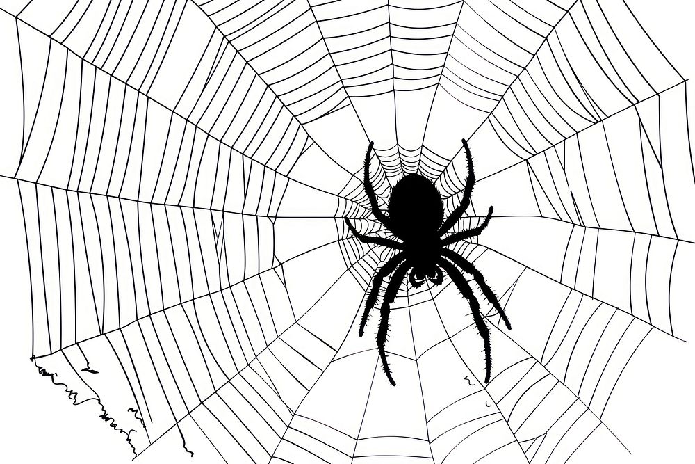 Spider web spider invertebrate spider web.