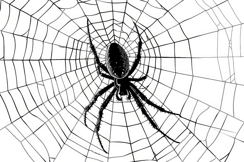 Spider web spider invertebrate arachnid.