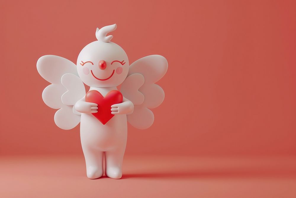 Cupid figurine balloon person.