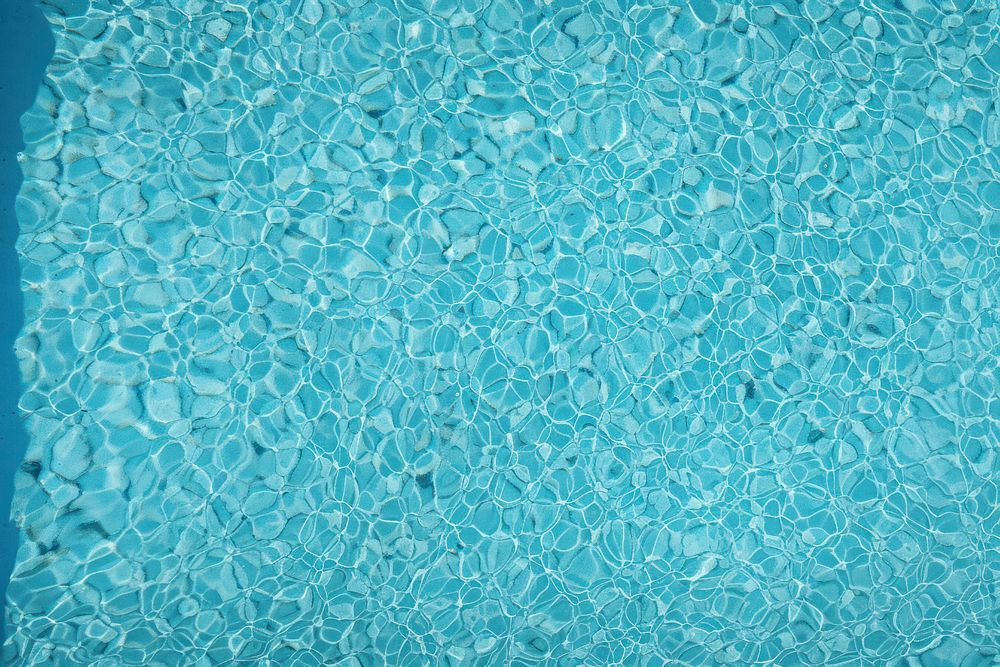 Pool surface texture turquoise outdoors.