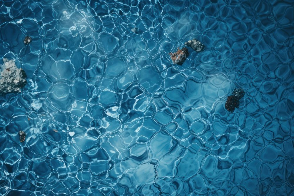 Pool surface recreation turquoise swimming.