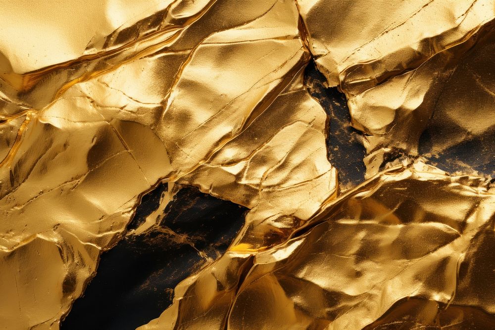 Gold foil aluminium.
