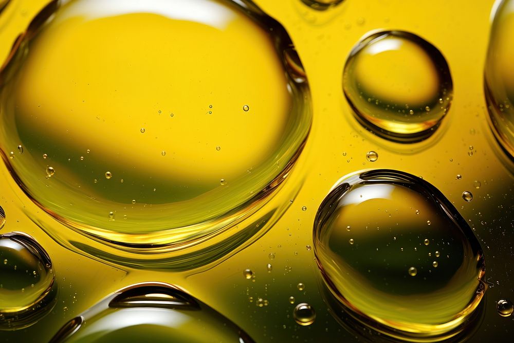 Olive oil droplet food cooking oil.