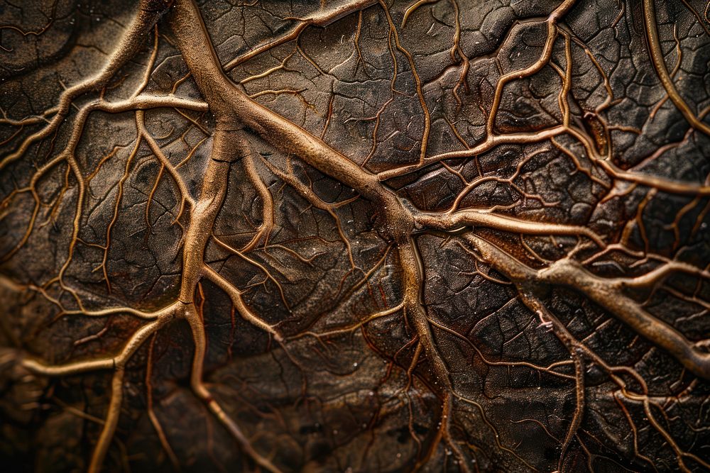 Fibrous roots texture reptile animal lizard.