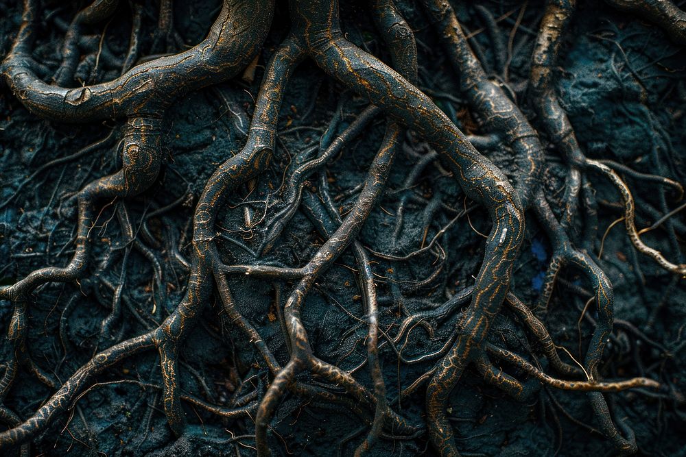 Roots texture reptile animal lizard.