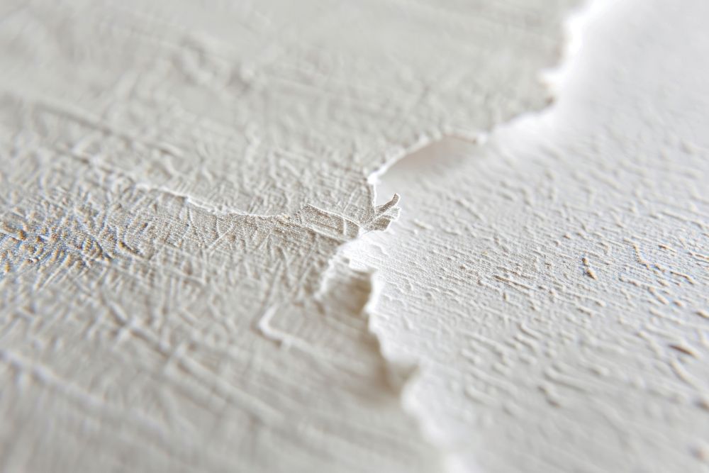White watercolor paper texture linen home decor.