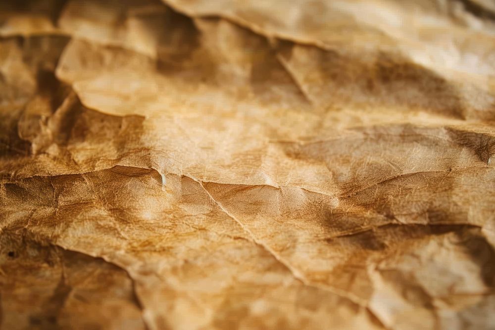 Old paper texture tobacco plant leaf.