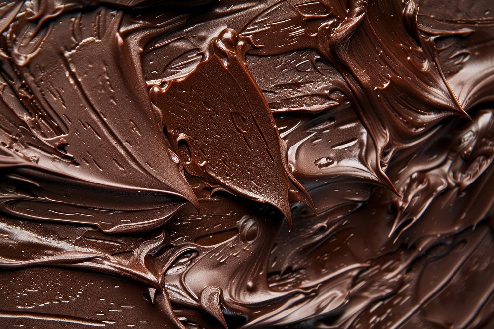 Chocolate texture dessert cocoa cream.