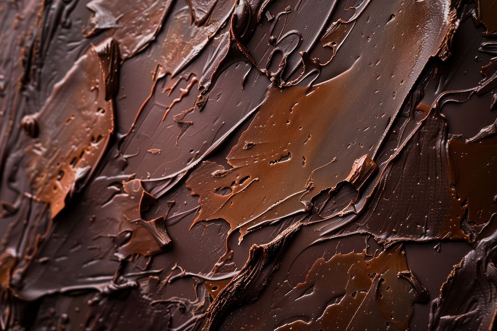 Chocolate texture corrosion dessert rust.