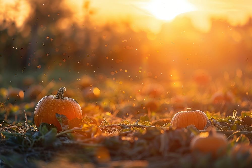 Pumpkins at outdoor outdoors vegetable sunlight.