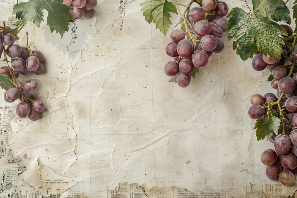 Grapes vine ephemera frame produce fruit plant.