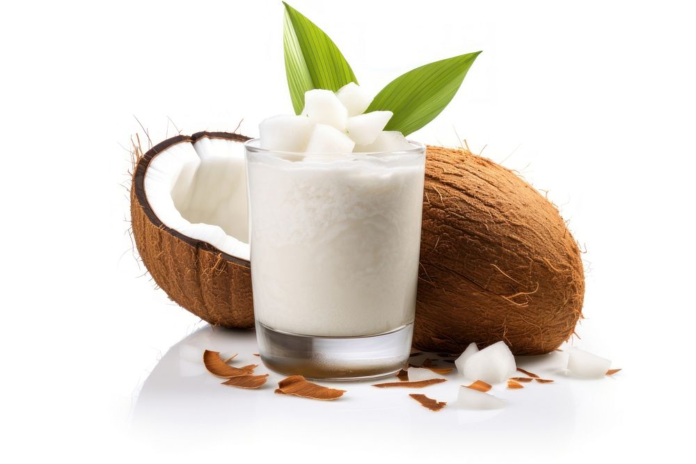 Coconut cocktail coconut beverage produce.