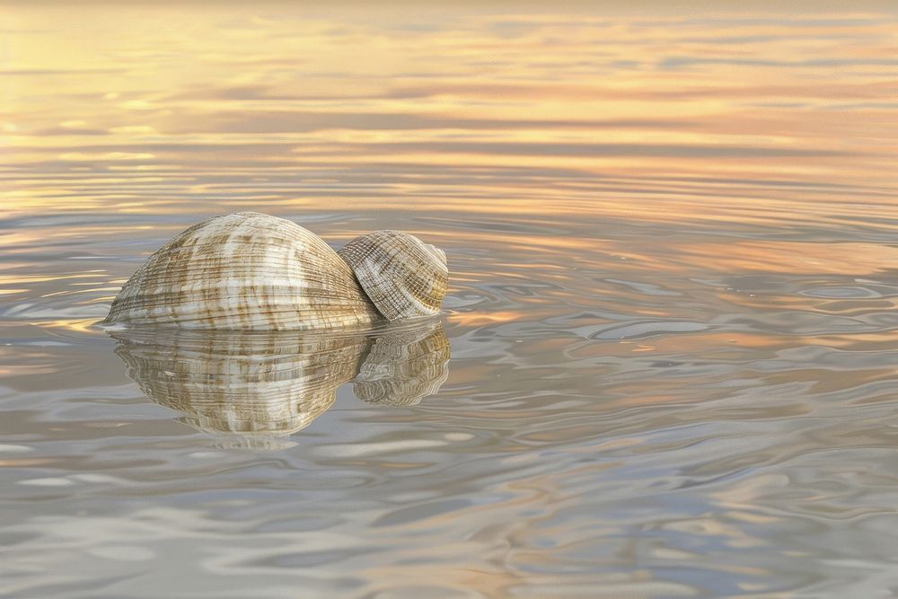 Shell invertebrate seashell outdoors.