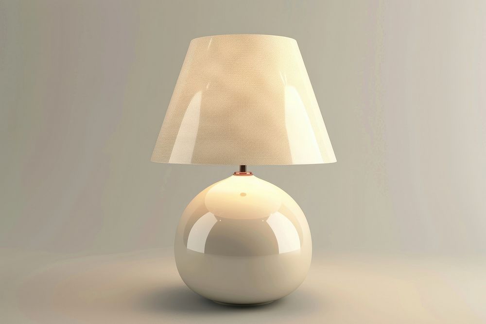 Lamp lampshade table lamp.