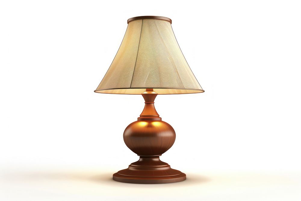 Lamp lampshade table lamp.
