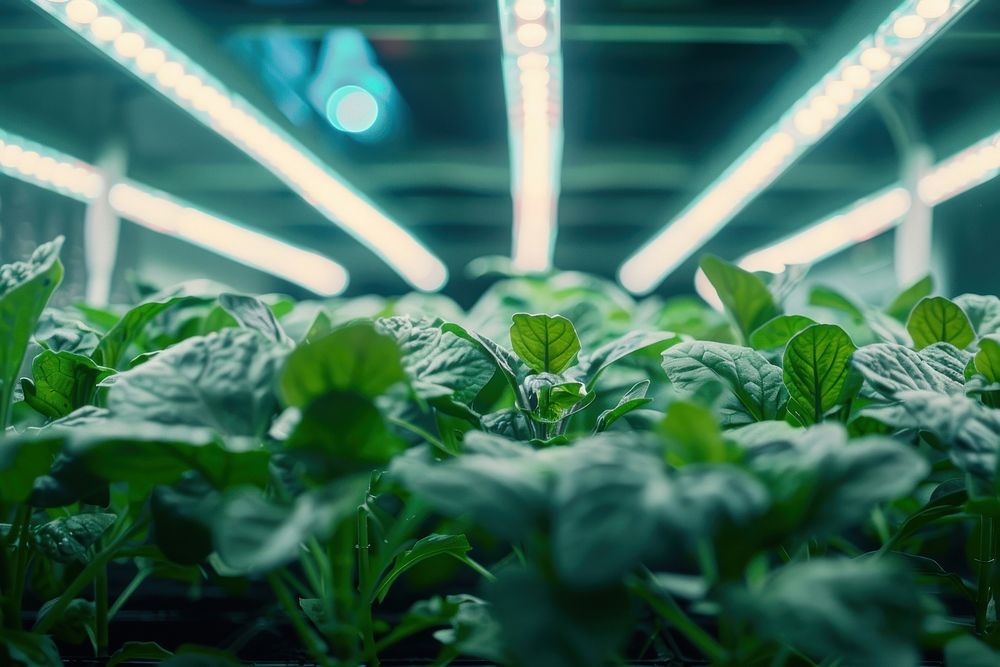 A smart indoor farm toothbrush vegetable outdoors.
