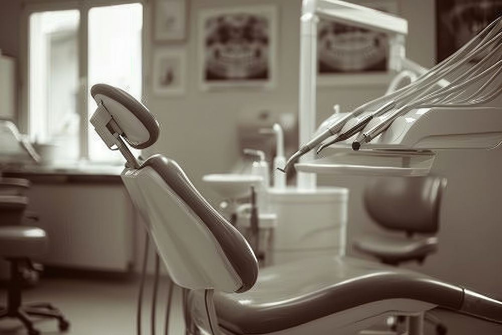 Photography of dental clinic architecture furniture appliance.