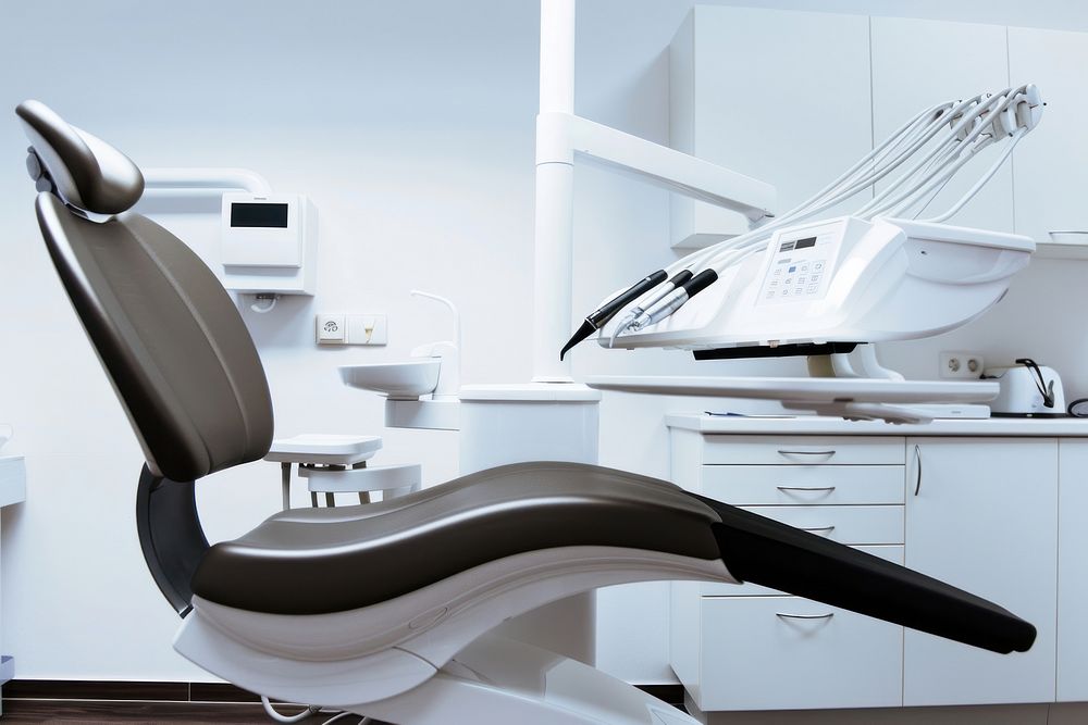 Dental chair architecture furniture building.