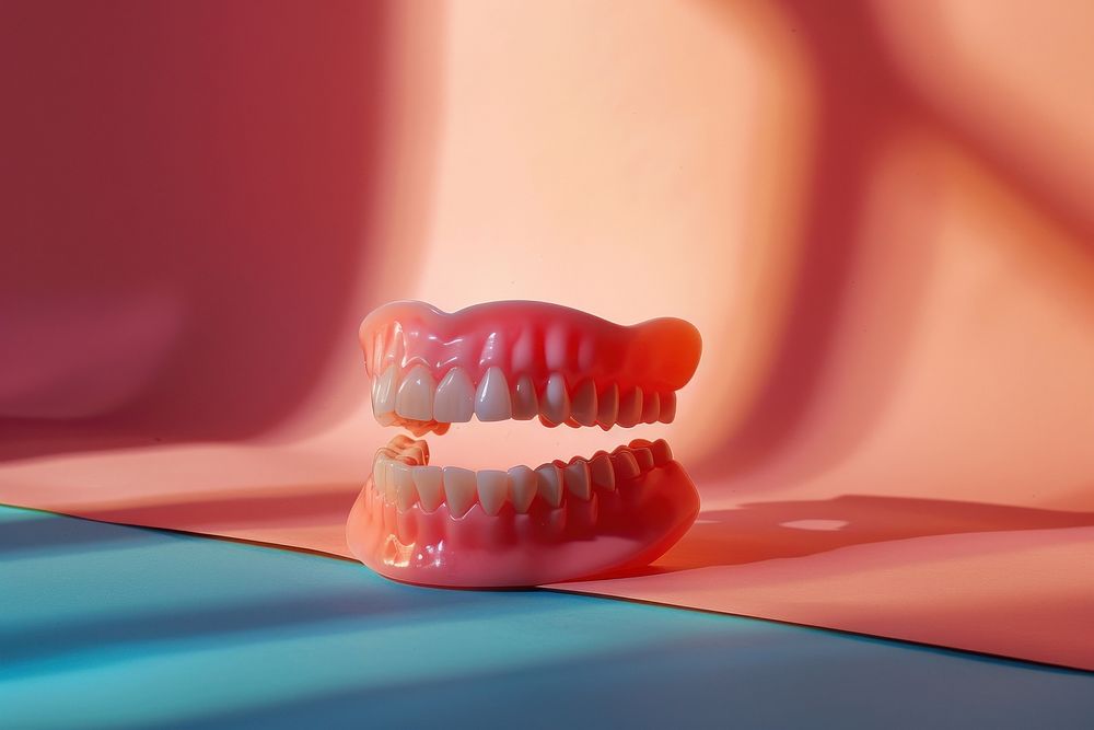 Denture person mouth human.
