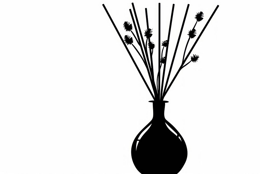Reed diffuser silhouette dynamite weaponry.