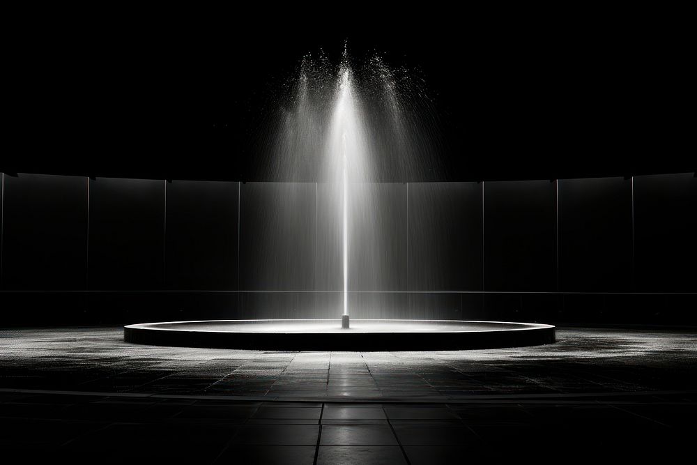Photography of fountain architecture lighting water.