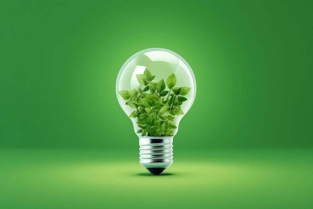 Light green lightbulb plant.