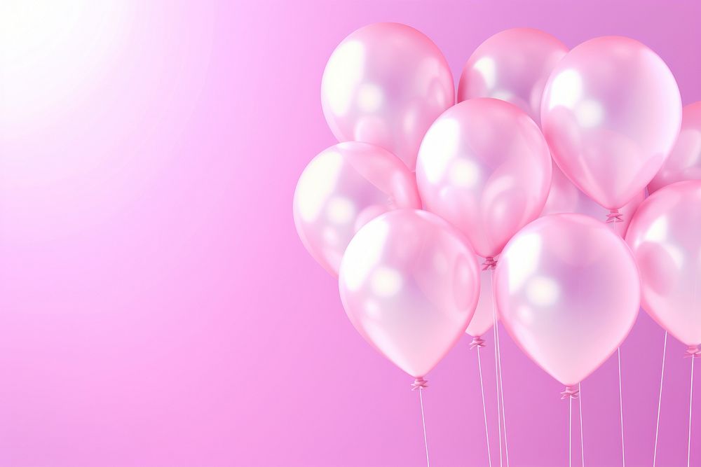 Pastel opalescent balloons.