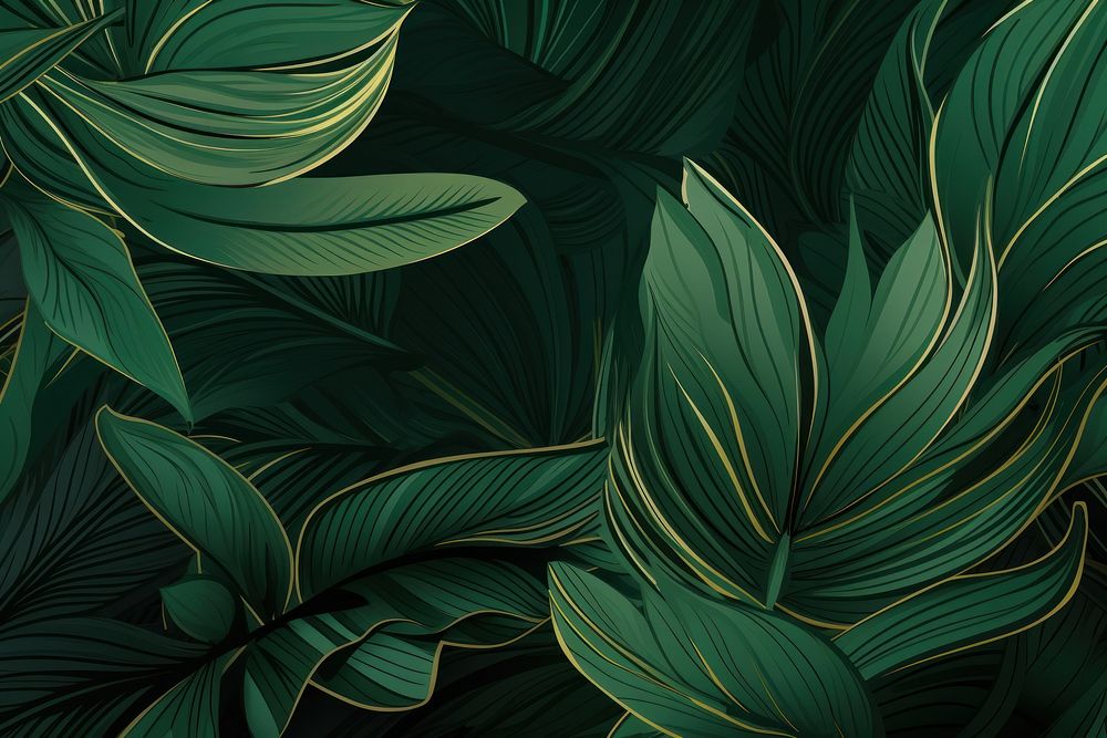 Luxury Nature green background pattern nature plant.