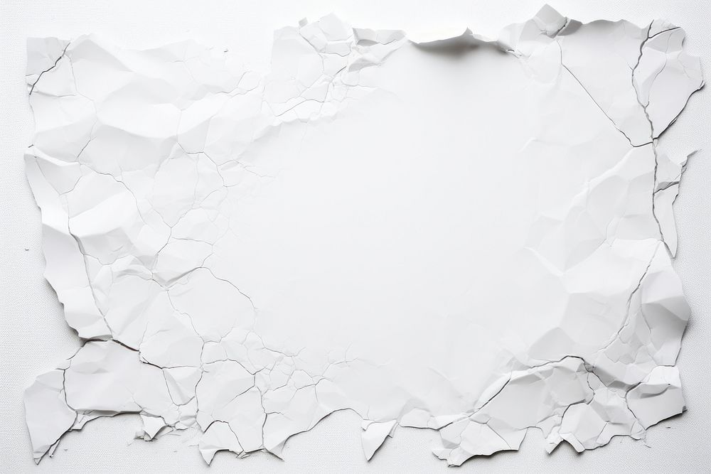 White marble ripped paper.