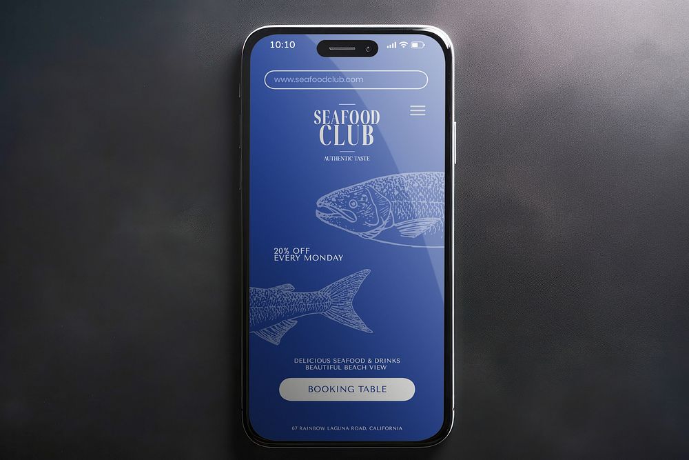 Phone screen mockup psd