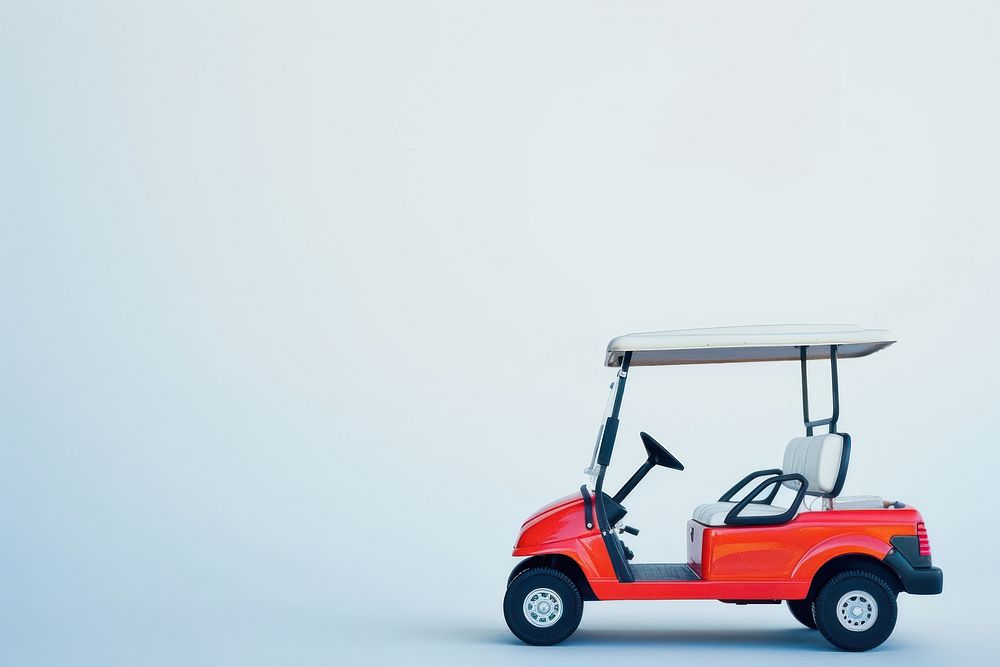 Golf cart transportation vehicle sports.