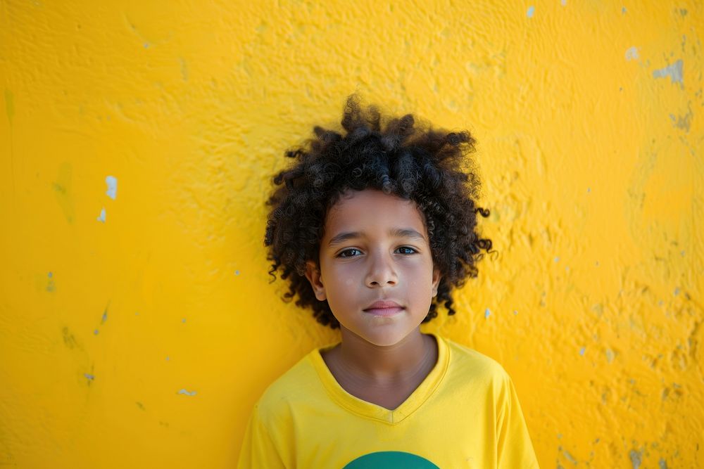 Kid brazilian boy hair person female.