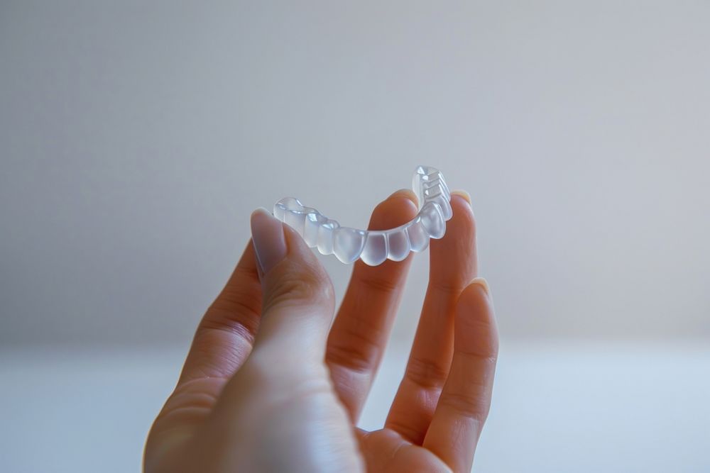 Hand holding retainer accessories accessory finger.