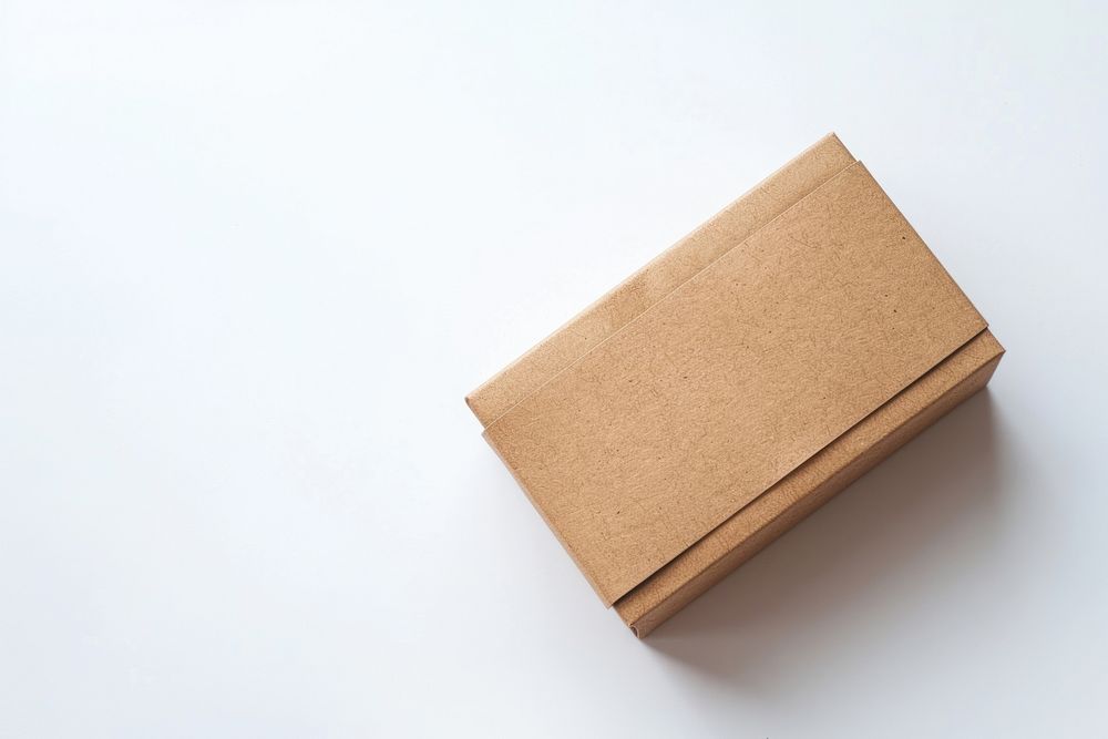 Craft box publication cardboard package.