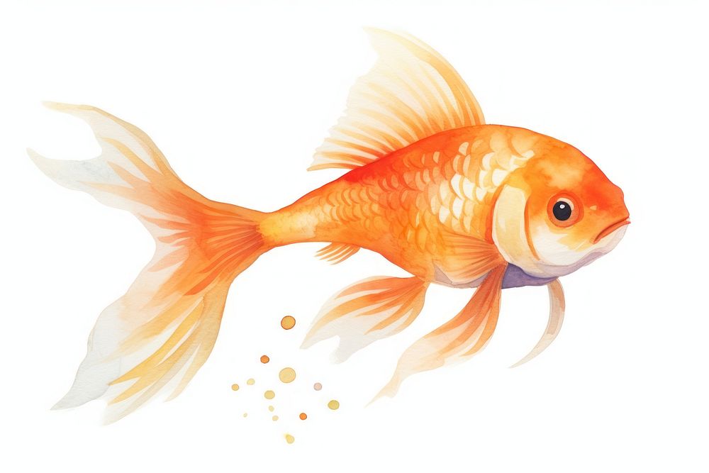 Goldfish animal sea life.
