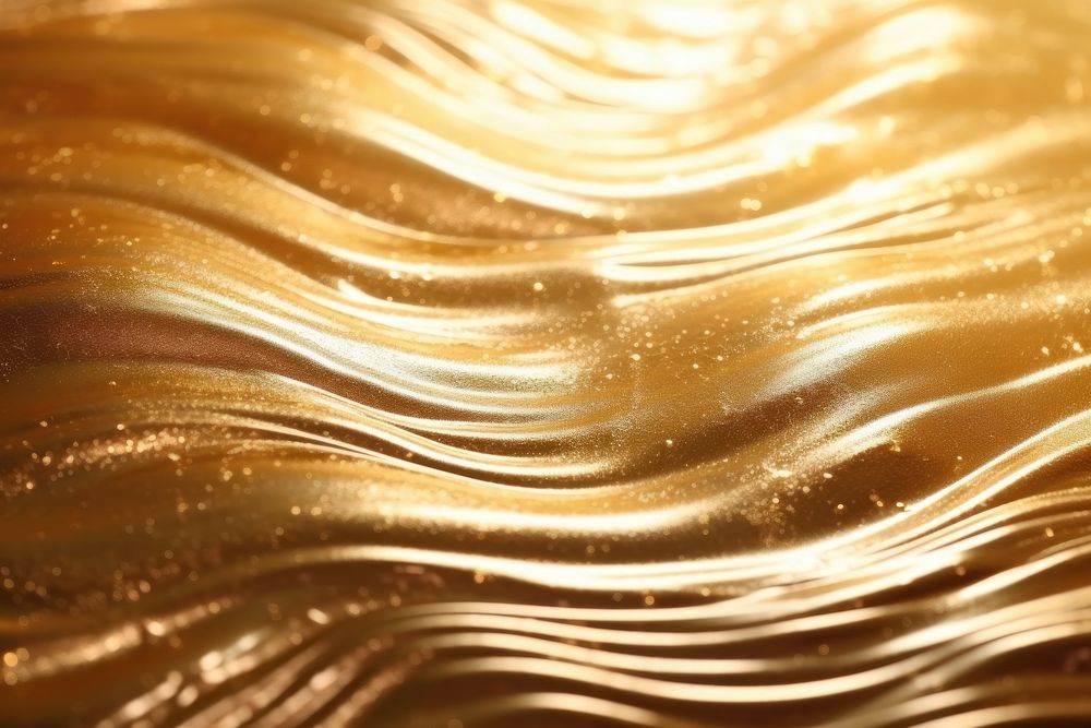 Wave texture gold smoke pipe.